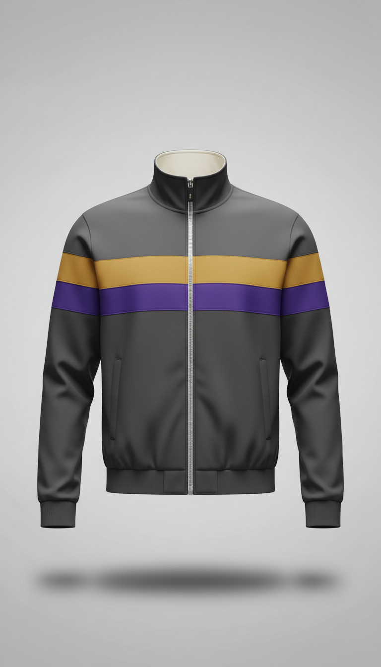 Compression Tee With Gold Seam